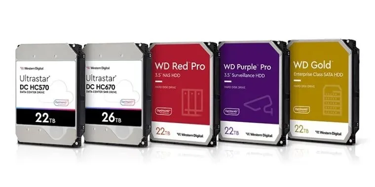 Western Digital Announces 26TB Hard Drives and 15TB Server SSDs