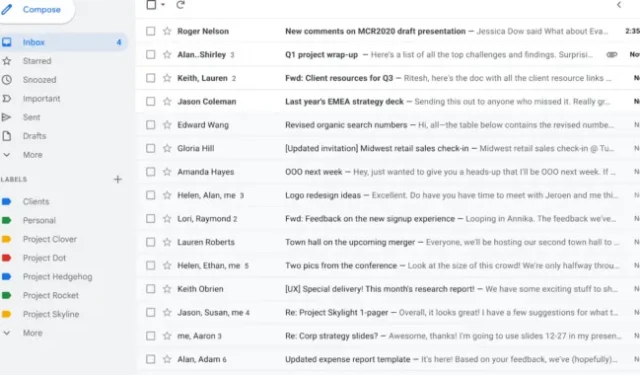Gmail の次の大規模な再設計が来週始まります