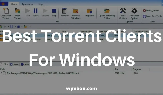 Kymmenen parasta torrent-asiakasta Windows 11/10:lle