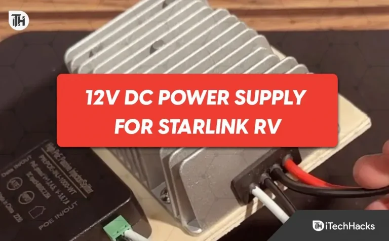 12V DC power supply for Starlink RV tutorial