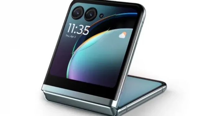 Officiële release van Motorola’s vierde generatie opvouwbare telefoon, de Moto Razr+