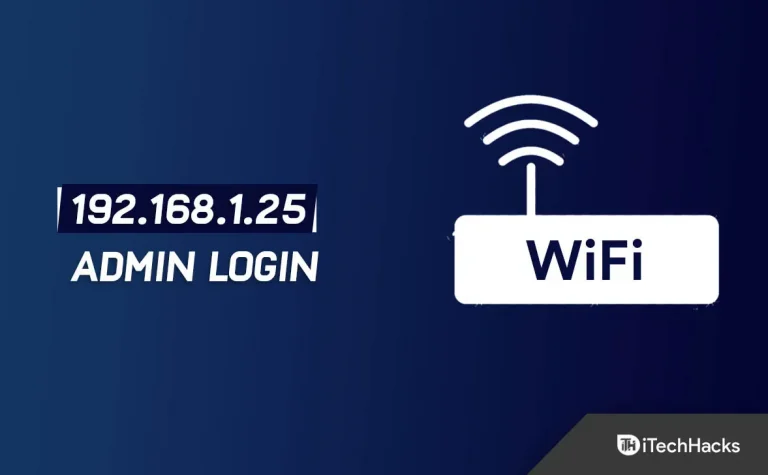 Username, password, and WiFi Configuration for the 192.168.1.25 Admin Login Page