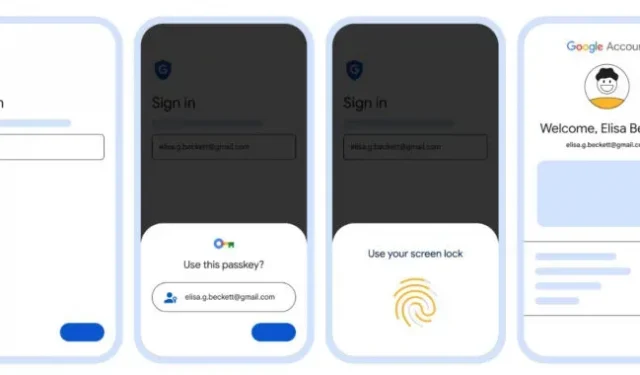 Google accounts without passwords are now available; you can convert to passkey-only