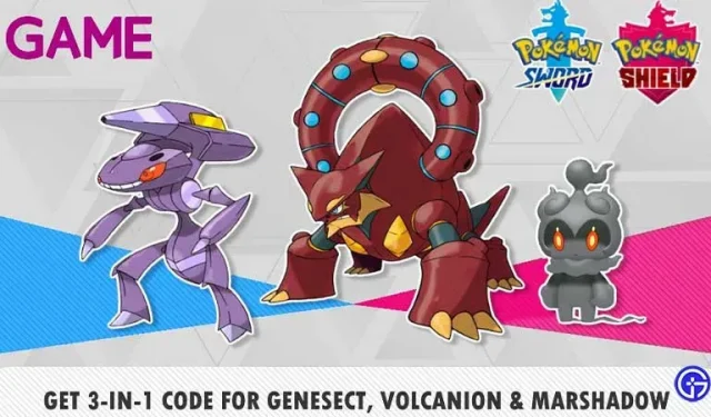 Pokemon Marshadow, Volcanion en Genesect Free Code Guide (Mythical Distribution 2022 Event)