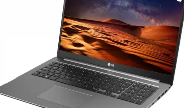 LG uvádí na trh 17palcový notebook s GPU RTX 3050 Ti a DDR5 RAM za 1 600 $