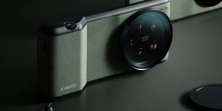 Xiaomi’s “Ultra” camera phone has a grip, screw-on lens filters.