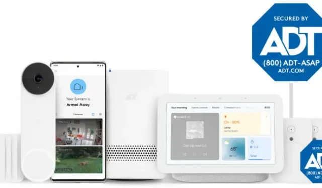 Nest Secureを廃止した後、GoogleはADTを備えた新しいホームセキュリティシステムを導入しました