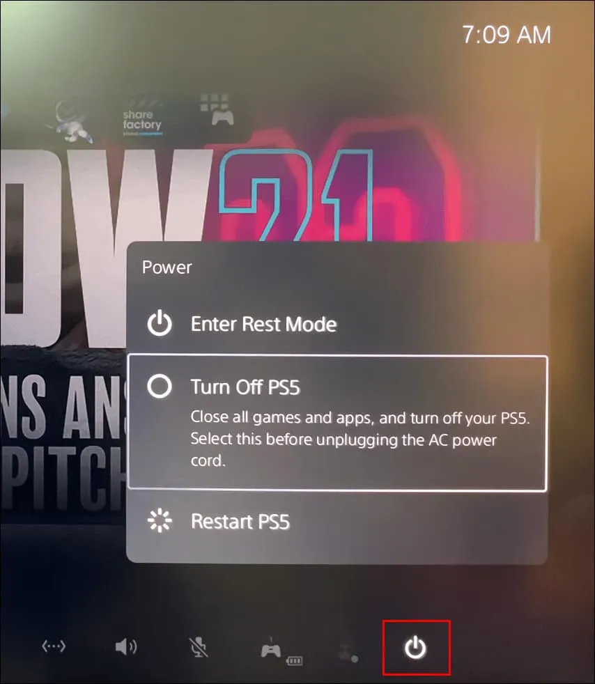 How to turn off PS5 console, controller and microphone