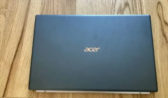 Acer Swift 5 レビュー: 芝生はいつも青い