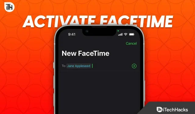 Sådan aktiverer du Facetime på iPhone eller iPad