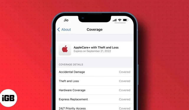 Como adicionar um plano AppleCare ao iPhone, iPad e Mac após a compra