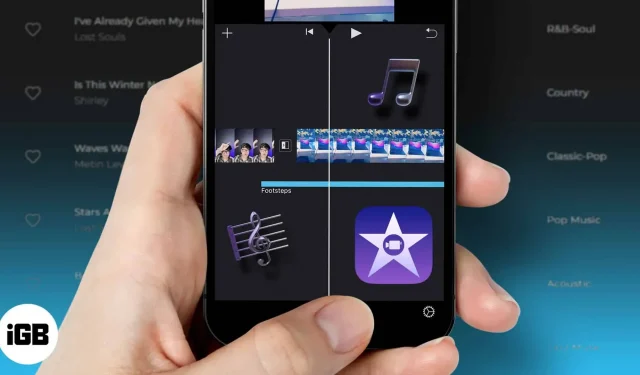 Kuidas iPhone’is, iPadis ja Macis iMovie’sse tasuta muusikat lisada