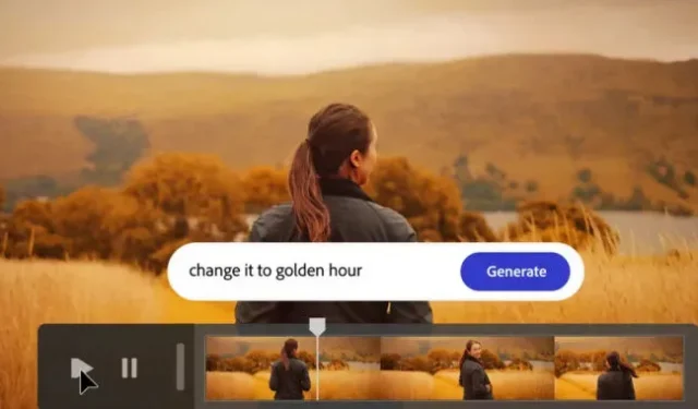 Adobe taquine les outils vidéo d’IA générative