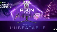 AOC présente le moniteur de jeu Agon Pro AG274QG avec un taux de rafraîchissement de 240 Hz et Nvidia G-Sync Ultimate