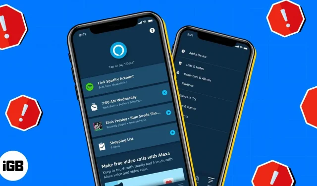Alexa-App funktioniert nicht auf dem iPhone? 12 Möglichkeiten, das Problem zu beheben!