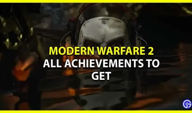 Modern Warfare 2: All the Achievements and How to Get Them – MW2 Trophy Guide