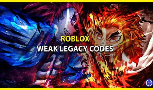 Wiki for Weak Legacy Codes (maj 2023) Roblox