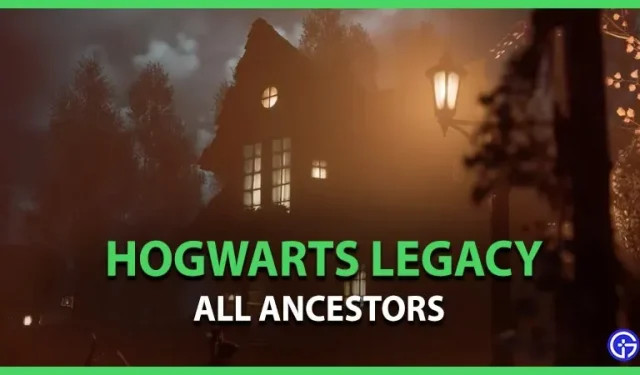 Alla förfäder till Harry Potter-karaktärerna i Hogwarts Legacy