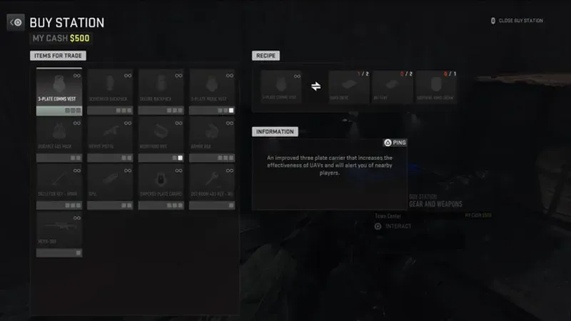 All Barter Recipes in DMZ Mode of COD Warzone 2 & MW2