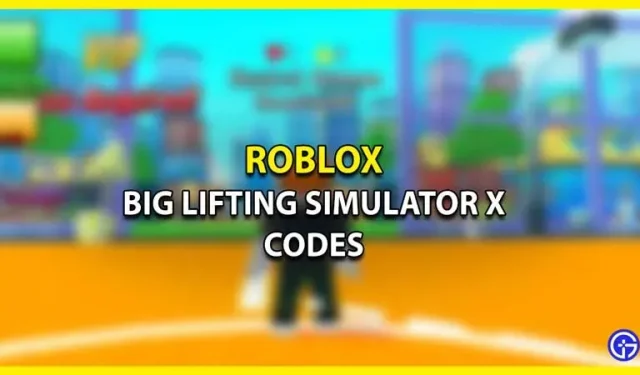 Wiki Codes Roblox Big Lifting Simulator X (May 2023)