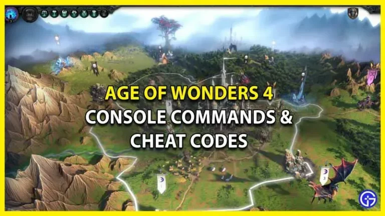 Console Commands & Hack Codes for Age of Wonders 4 (2023)