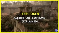 Toutes les options de difficulté dans Forspoken (expliquées)