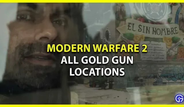 Kampaň MW2 Všechna umístění se zlatými zbraněmi – jak je získat v Modern Warfare 2 (2022)