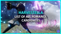 Guide to all Harvestella Romance characters