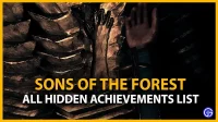 List of all Hidden Sons Of The Forest achievements