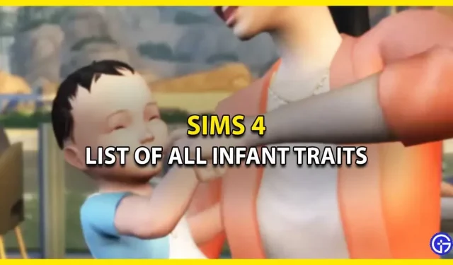 Todas as características do bebê em The Sims 4 (explicadas)