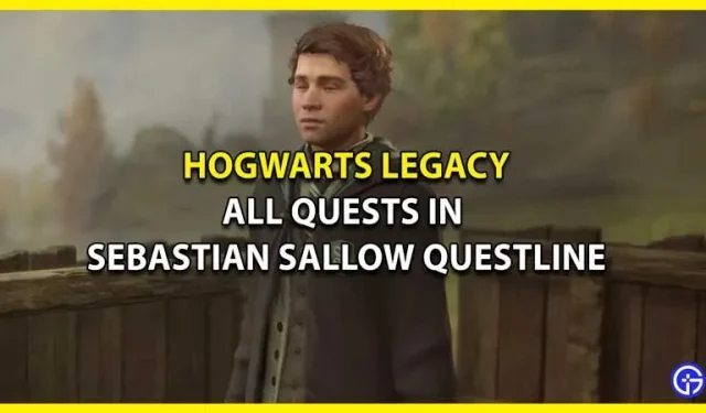 Alle speurtochten van Sebastian Sallow in Hogwarts Legacy