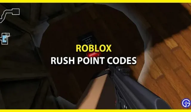 Rush Point Codes Wiki Roblox (апрель 2023 г.)