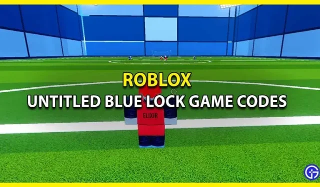 Codici di gioco Blue Lock Wiki, Senza titolo (aprile 2023) Roblox