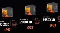 (La mayoría) de los procesadores AMD Ryzen 7000 X3D orientados a juegos disponibles el 28 de febrero