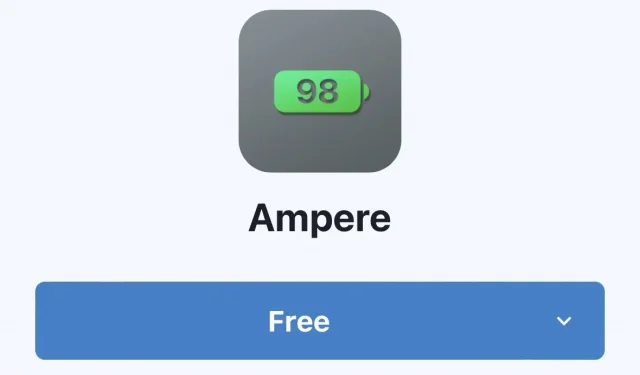 Ampere está transfiriendo el indicador de nivel de batería de iOS 16 a dispositivos iOS 14 y 15 con jailbreak.