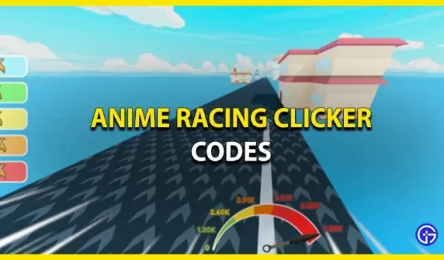 „Anime Racing Clicker Cheats“ (2022 m. spalio mėn.)