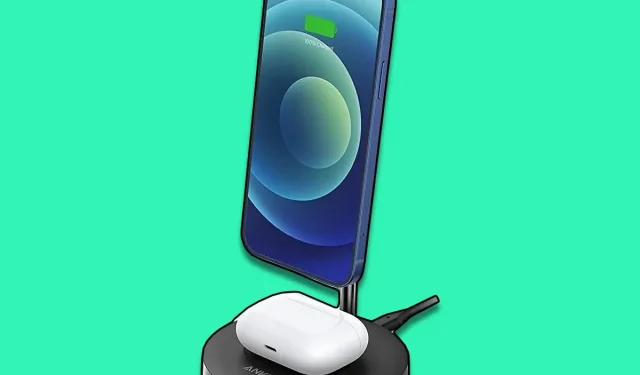 Få 20 % rabat på dette praktiske 2-i-1 iPhone Magnetic Charging Stand