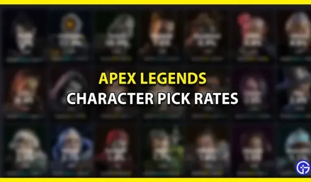 Apex Legends Pick Ranking – Meest gespeelde personages in seizoen 16