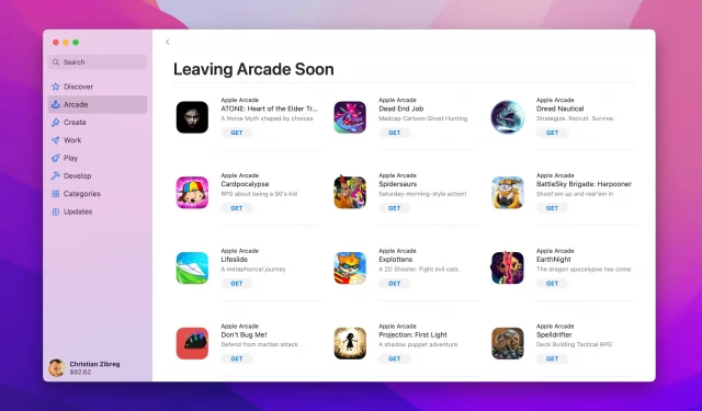 Need 15 mängu lahkuvad lähitulevikus Apple Arcade’ist