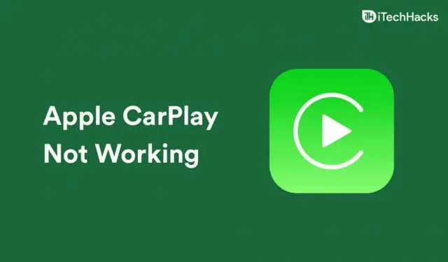 Réparation iPhone iOS 16.5 Apple CarPlay ne fonctionne pas