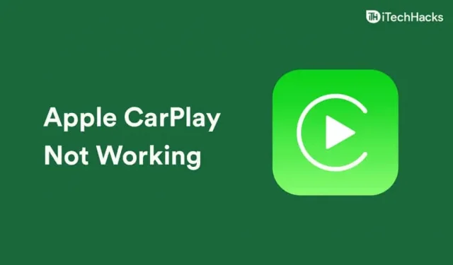 iOS 16.5 iPhone reparatie Apple CarPlay werkt niet