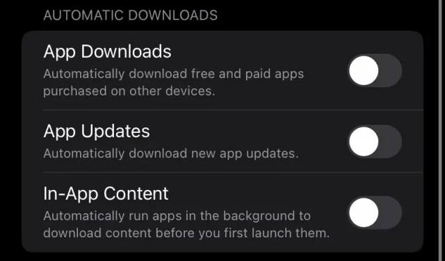 iOS 16.1 sallii sovellusten, kuten pelien, vastaanottaa ladattavaa sisältöä ennen ensimmäistä käynnistystä