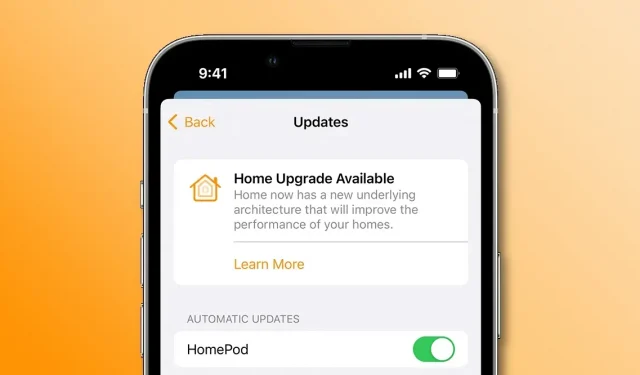 So rüsten Sie Ihr Smart Home auf die neue Apple-Architektur auf