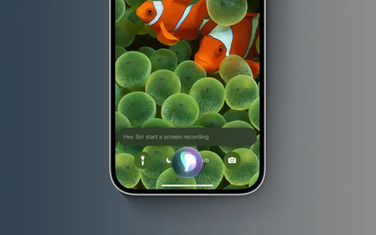 “Hey Siri, start screen recording” will work in iOS 16.5