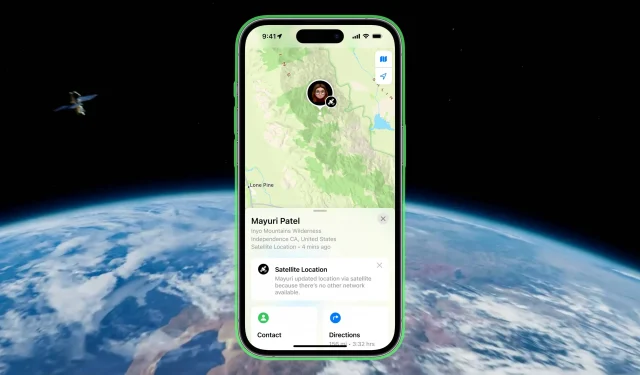 How to share your location via satellite in the Find My app on iPhone