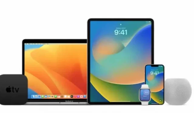 iOS 16, iPadOS 16, macOS Ventura et watchOS 9 bêtas publiques disponibles en téléchargement