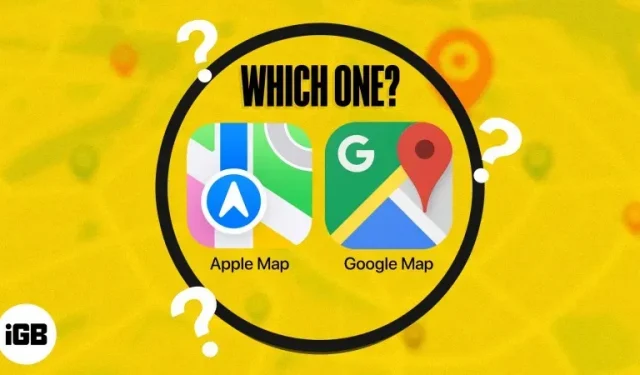 Apple Maps vs Google Maps: qual è il migliore per il tuo iPhone?