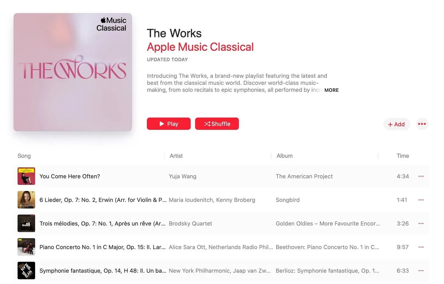 Apple Music の定期購読者に、iPhone に大規模な新機能が追加されました