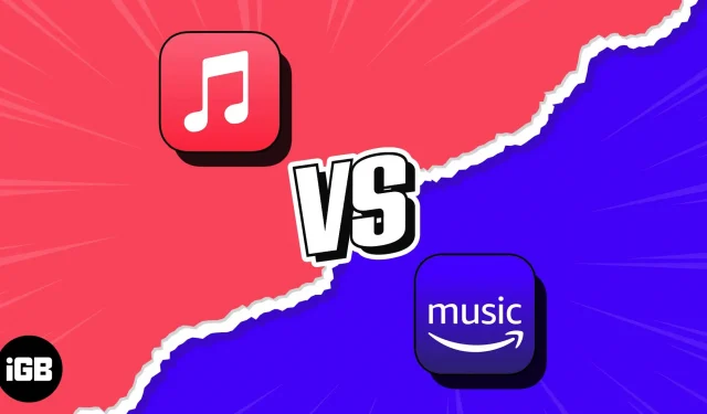 Kuri paslauga yra geresnė „iPhone“ naudotojams – „Apple Music“ ar „Amazon Music“ – ir kodėl?