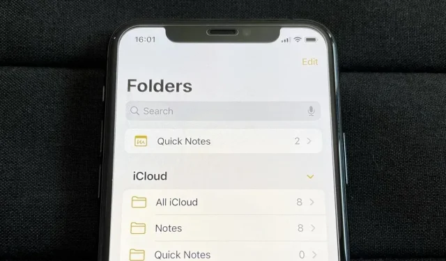 Cómo: Apple Notes tiene 13 nuevas características/actualizaciones en iOS 16 que debe conocer